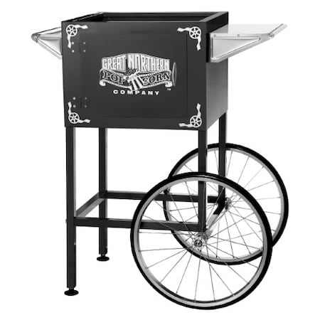 Great Northern Popcorn 6401 Black Replacement Cart for Larger Lincoln Style Great Northern Popcorn Machines 200785TSQ